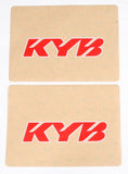 D'COR UPPER FORK DECAL KYB RED 40-80-123