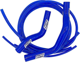 MOTO HOSE SILICONE HOSE KIT BLUE 24-24B