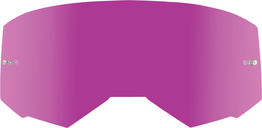 FLY RACING SINGLE LENS W/POST ADULT PINK MIRROR/SMOKE FLA-040