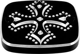 PREC. BILLET UPPER BRAKE CYLINDER COVER DARKSIDE BLACK DRK-110-SPT-BLK