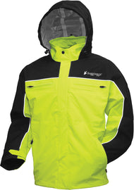 FROGG TOGGS PILOT CRUISER JACKET NEON GREEN/BLACK MD PFC63132-148MD