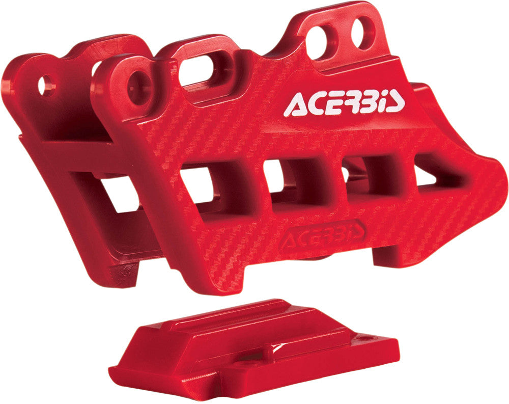 ACERBIS CHAIN GUIDE BLOCK 2.0 RED 2410960004-atv motorcycle utv parts accessories gear helmets jackets gloves pantsAll Terrain Depot