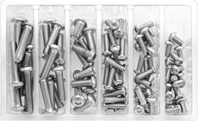 Load image into Gallery viewer, BOLT BUTTON HEAD ALLEN BOLT ASSORTMENT 90 PIECE KIT SV-BHM6M8