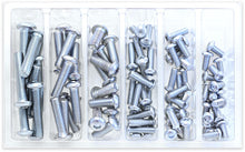 Load image into Gallery viewer, BOLT BUTTON HEAD ALLEN BOLT ASSORTMENT 90 PIECE KIT SV-BHM6M8