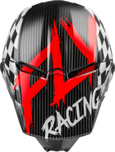 Load image into Gallery viewer, FLY RACING KINETIC SKETCH HELMET RED/BLACK/GREY YM 73-3462YM