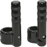 LINDBY CLAMP-ON PEGS BLK W/ WIDE O RING FOR 1 1/2