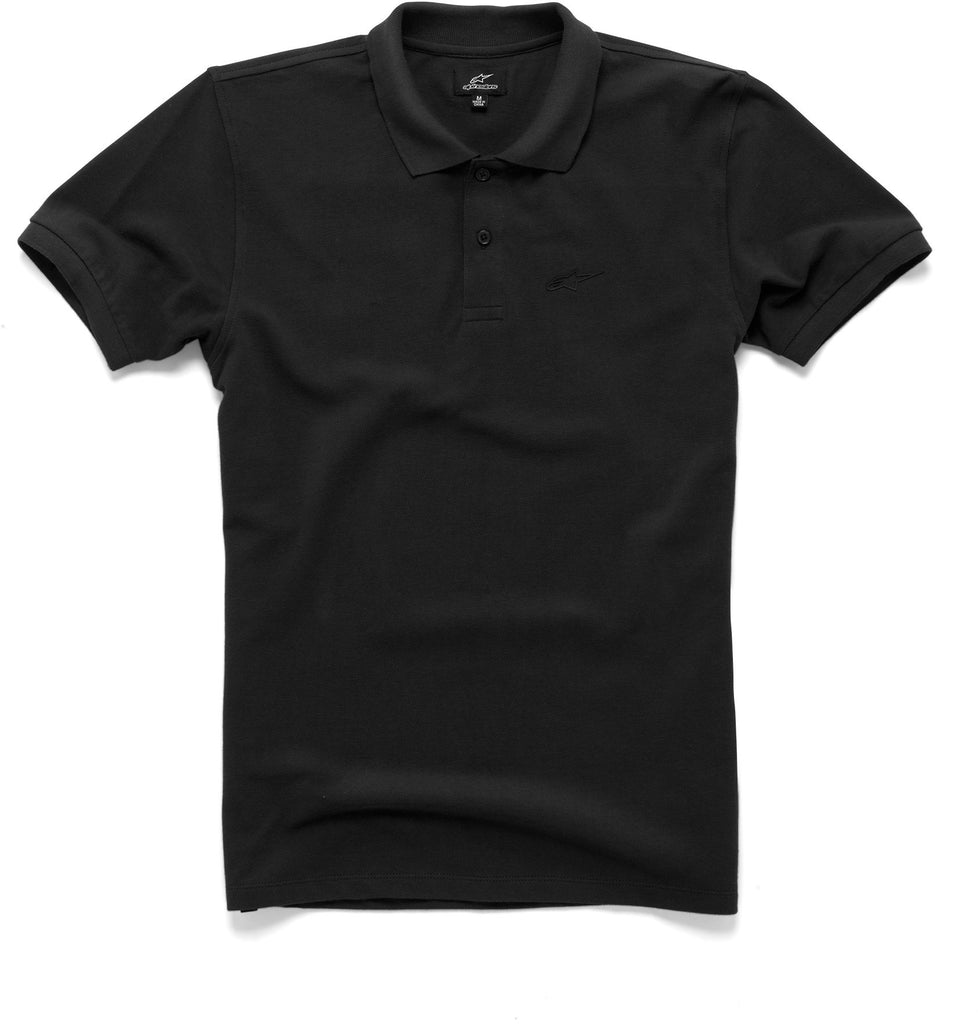 ALPINESTARS EFFORTLESS POLO SHIRT BLACK MD 1036-42008-10-M