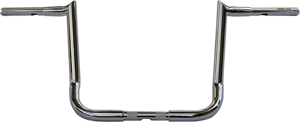WILD 1 CHUBBY HOOKED BAGGER BAR 16" CHROME WO596