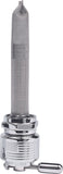 PINGEL ENT POWER-FLO PETCOCK CHROME WITH RES AMERICAN FLAG 6311-CRL