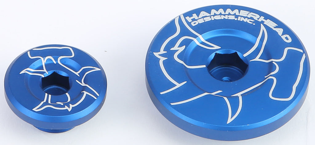 HAMMERHEAD ENGINE PLUGS BLUE YZ450F '06-09 32-0222-00-20