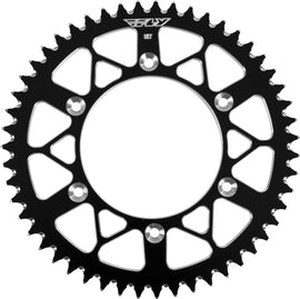 FLY RACING SPROCKET REAR 51T BLACK BETA-51 BLK