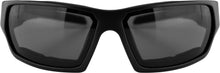 Load image into Gallery viewer, BOBSTER TREAD SUNGLASSES MATTE BLACK W/SMOKED LENS REMOVABLE FOAM BTRE001