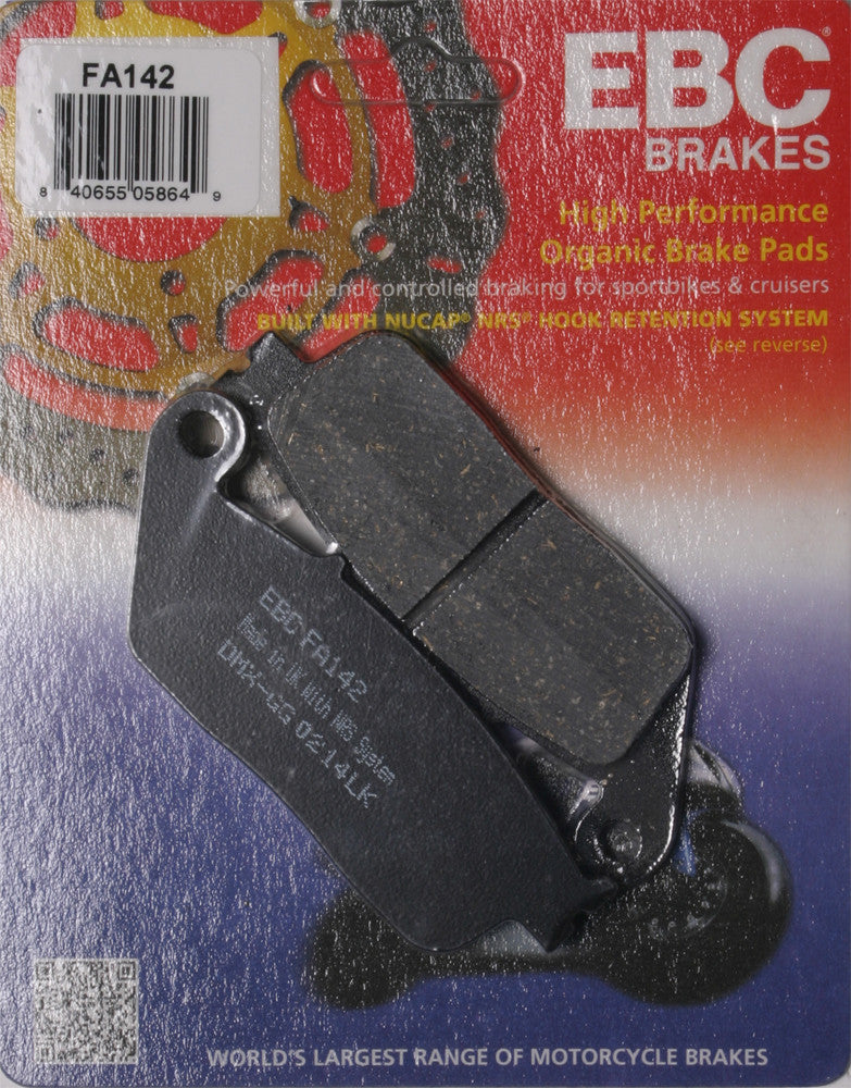 EBC BRAKE PADS FA142-atv motorcycle utv parts accessories gear helmets jackets gloves pantsAll Terrain Depot