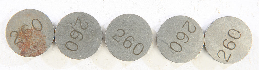 K&L VALVE SHIMS 2.60MMX13MM 5/PK 13-7691