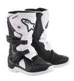 ALPINESTARS TECH 3S BOOTS BLACK/WHITE SZ Y11 2014518-12-11