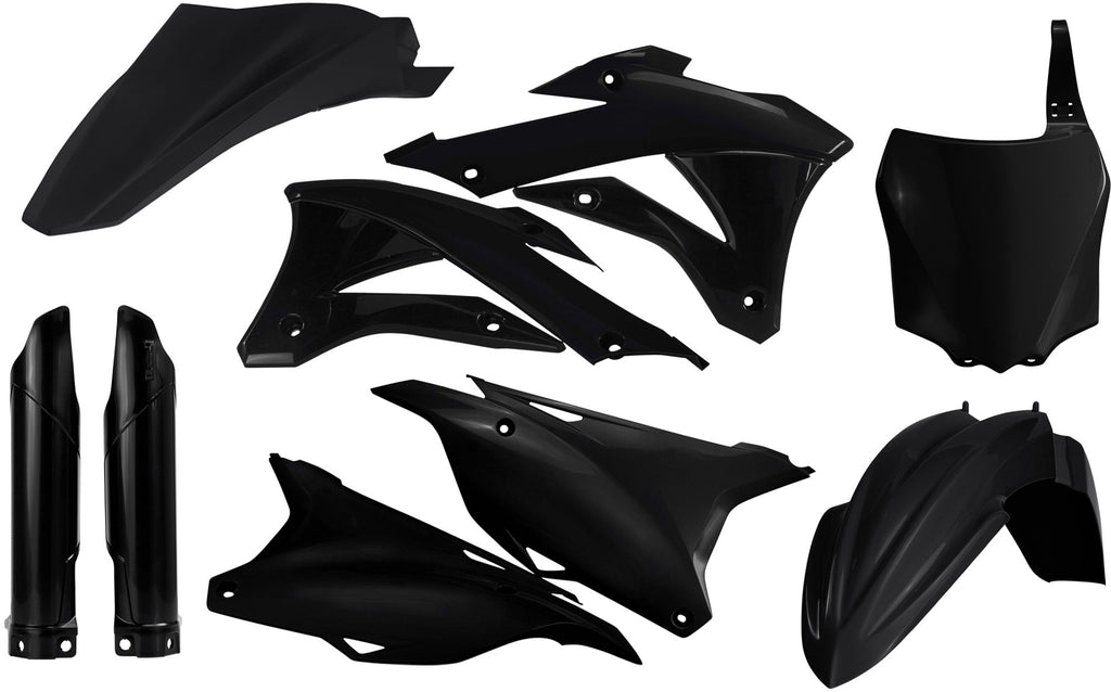 ACERBIS FULL PLASTIC KIT BLACK 2374110001