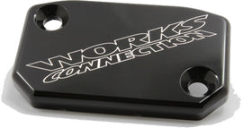WORKS FRONT BRAKE COVER (BLACK) 21-045