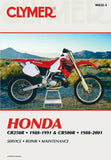 CLYMER REPAIR MANUAL HON CR250-500R CM432-3