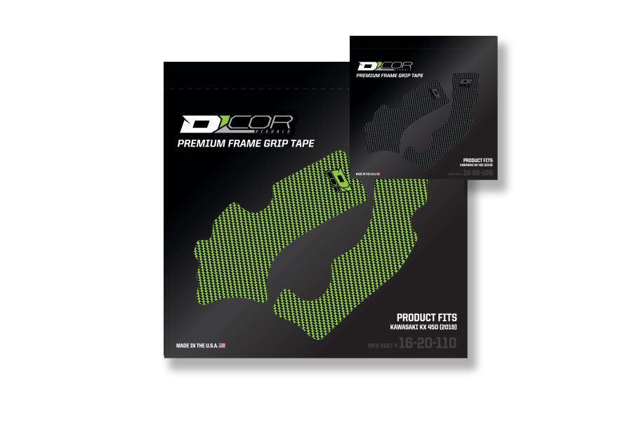 D'COR FRAME GRIP GUARD DECAL GREY 16-20-109