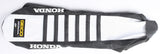 D'COR SEAT COVER GEICO REPLICA BLACK/WHITE W/RIBS 30-10-453