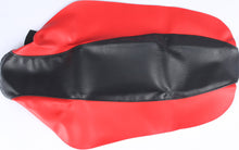 Load image into Gallery viewer, CYCLE WORKS SEAT COVER RED/BLACK 35-18001-21