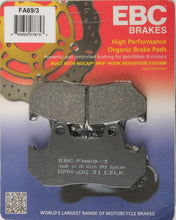 Load image into Gallery viewer, EBC BRAKE PADS FA69/3-atv motorcycle utv parts accessories gear helmets jackets gloves pantsAll Terrain Depot