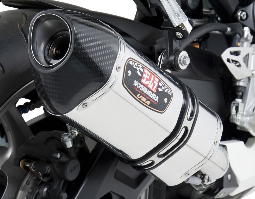 YOSHIMURA EXHAUST STREET R-77 SLIP-ON SS-SS-CF 1160020520