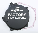 BOYESEN FACTORY RACING CLUTCH COVER BLACK CC-17AB