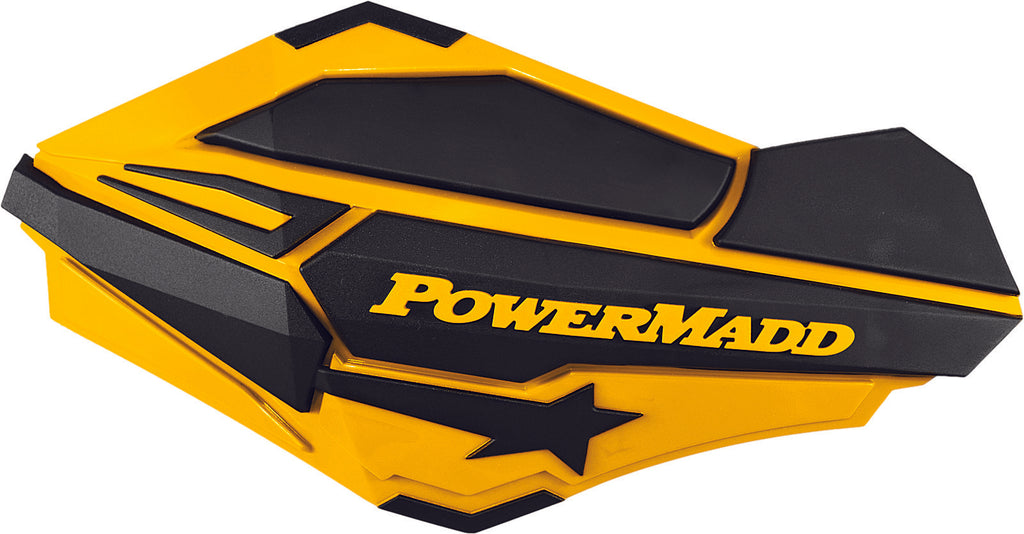 POWERMADD SENTINAL HANDGUARDS (SKI-DOO YELLOW/BLACK) 34401-atv motorcycle utv parts accessories gear helmets jackets gloves pantsAll Terrain Depot
