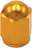 Load image into Gallery viewer, DRC AIR VALVE CAPS GOLD 2/PK D58-03-103
