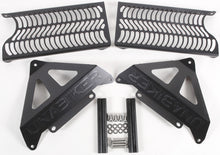 Load image into Gallery viewer, UNABIKER RADIATOR GUARD (BLACK) HF250R-K