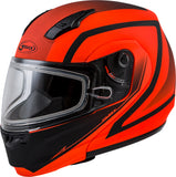 GMAX MD-04S MODULAR DOCKET SNOW HELMET MATTE NEON ORG/BLK XS G2042663