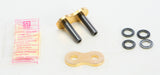 D.I.D SUPER STREET 530ZVMX RIVET MASTER LINK GOLD ZJ530ZVMXG