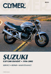 CLYMER REPAIR MANUAL SUZ GSF1200 BANDIT CM353-atv motorcycle utv parts accessories gear helmets jackets gloves pantsAll Terrain Depot