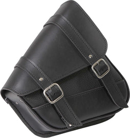 WILLIE & MAX BLACK SYN LEATHER SWINGARM BAG 10.5