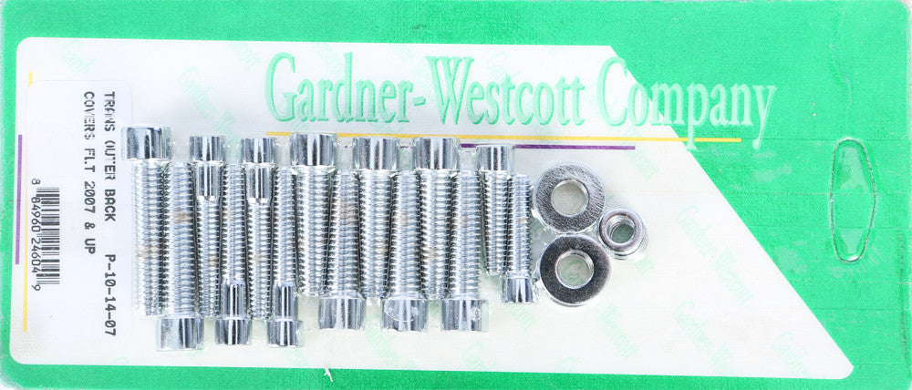 GARDNERWESTCOTT TRANSMISSION SIDE COVER SET 07-16 TC TOURING MODELS P-10-14-07