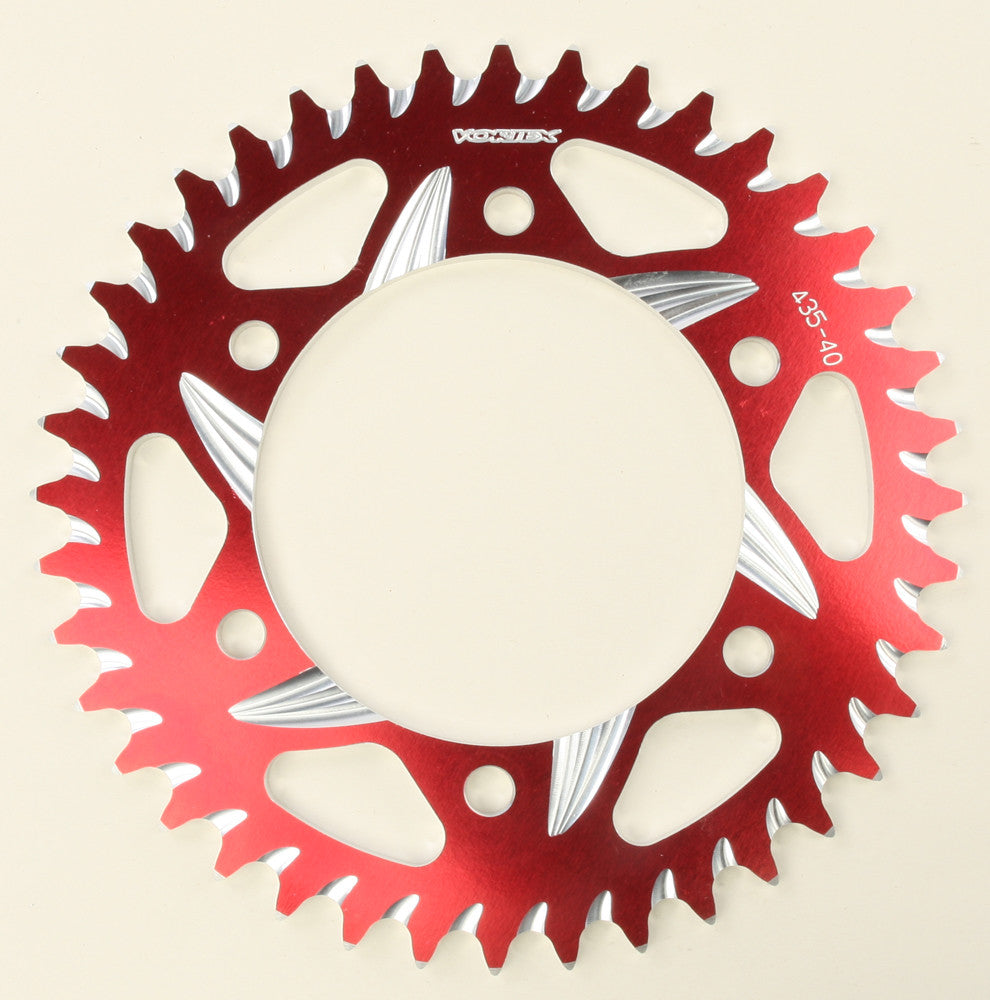 VORTEX CAT5 REAR ALUMINUM SPROCKET 41T RED 435ZR-40-atv motorcycle utv parts accessories gear helmets jackets gloves pantsAll Terrain Depot