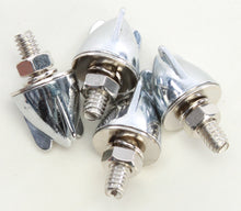 Load image into Gallery viewer, EMGO 4/PK 6MM CHROME ROCKET BOLT 85-83410 (1=20)