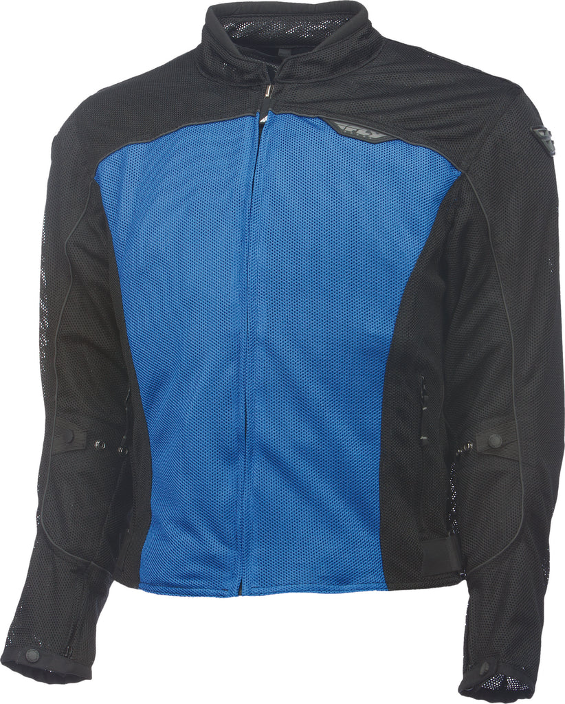 FLY RACING FLUX AIR MESH JACKET BLUE/BLACK X #5948 477-4042~5-atv motorcycle utv parts accessories gear helmets jackets gloves pantsAll Terrain Depot