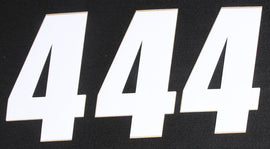 D'COR NUMBER 4 WHITE 6
