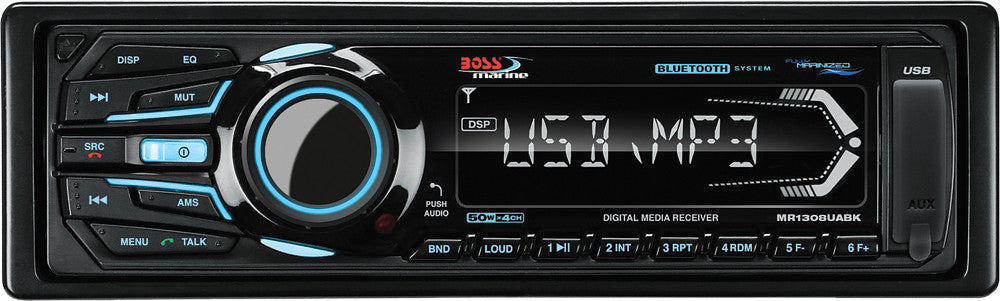 BOSS AUDIO MULTIMEDIA AM/FM RECEIVER MR1308UABK