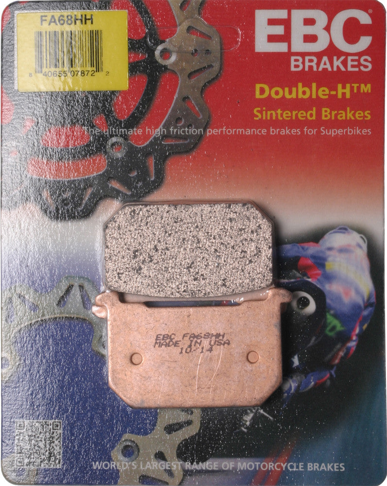 EBC BRAKE PADS FA68HH-atv motorcycle utv parts accessories gear helmets jackets gloves pantsAll Terrain Depot