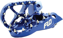 Load image into Gallery viewer, FLO MOTORSPORTS PRO SERIES FOOT PEGS BLUE KTM/HUS FPEG-795BLU-atv motorcycle utv parts accessories gear helmets jackets gloves pantsAll Terrain Depot