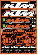Load image into Gallery viewer, D'COR DECAL SHEET KTM 40-30-100