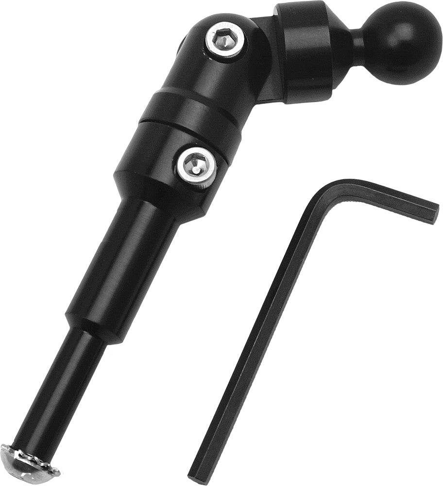 TECHMOUNT MIRROR MOUNT BLACK HARLEY 4-31002