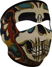 Load image into Gallery viewer, ZAN NEOPRENE FULL FACE PSYCHEDELIC SKULL WNFM179