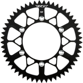 FLY RACING SPROCKET REAR 53T BLACK BETA-53 BLK