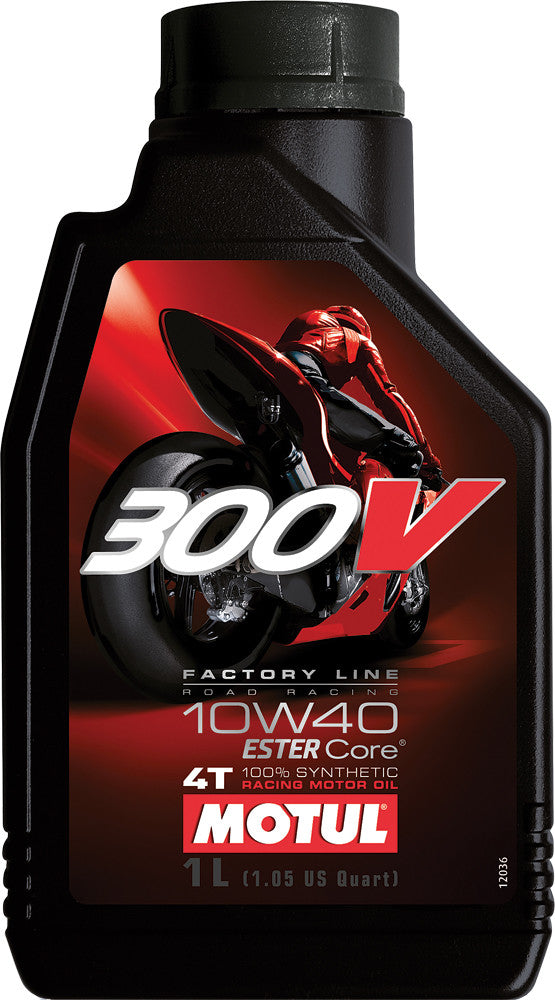 MOTUL 300V 4T COMPETITION SYNTHETIC OIL 10W40 LITER 104118