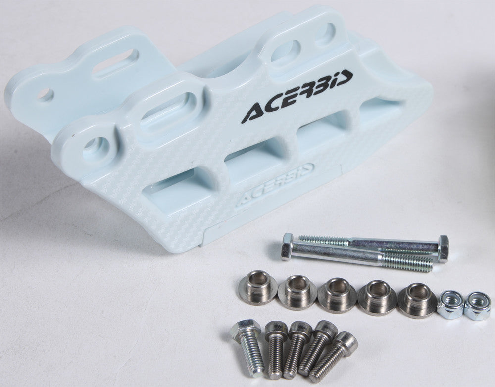 ACERBIS CHAIN GUIDE BLOCK 2.0 WHITE 2410960002-atv motorcycle utv parts accessories gear helmets jackets gloves pantsAll Terrain Depot