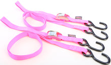 Load image into Gallery viewer, POWERTYE TIE-DOWN CAM S-HOOK 1"X5.5' PINK PAIR 22267-atv motorcycle utv parts accessories gear helmets jackets gloves pantsAll Terrain Depot